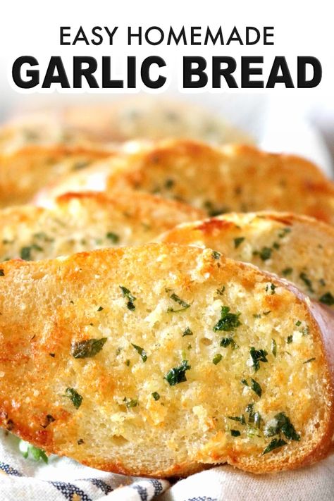 Garlic Bread Recipe With Garlic Powder, Low Sodium Garlic Bread, Homemade Garlic Bread Loaf, Garlic Bread Recipe Sourdough, Garlic Butter For Garlic Bread, Garlic Bread For A Crowd, Home Made Garlic Bread Recipe Homemade, Garlic Toast With Bread, Homemade Garlic Bread From Scratch