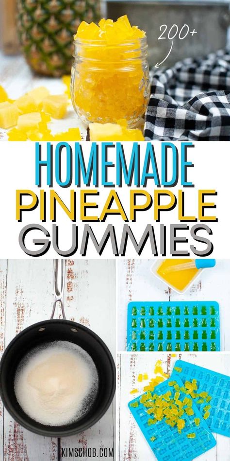 Easy Gummies Recipe, Diy Gummy Worms, Pineapple Gummy Bears, Gummy Bear Recipe With Gelatin, Cannabutter Gummies Recipe, Gummy Candy Recipes Homemade, Cannibus Gummy Recipe, Jello Gummy Bear Recipe, Thc Gummies Recipe