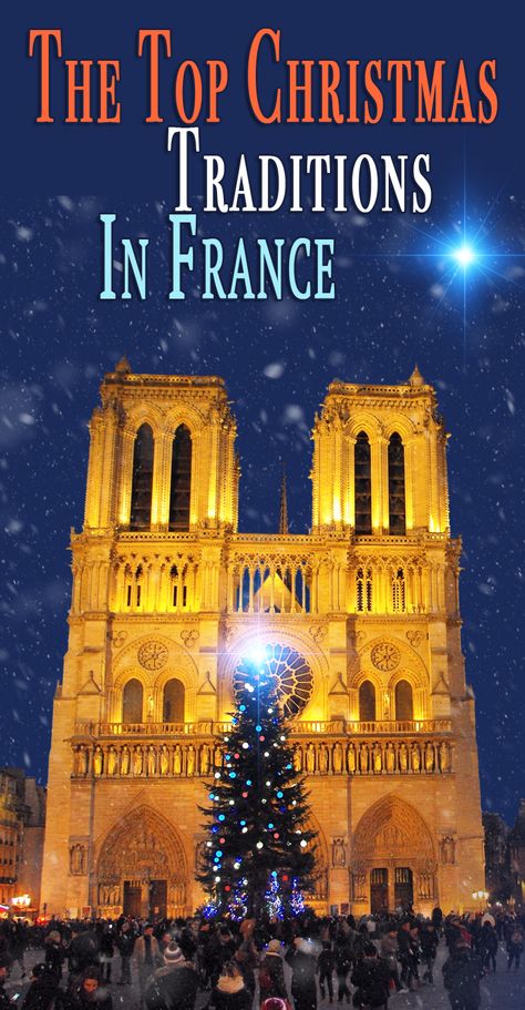 Find out more about the Top French Traditions of Christmas with: Advent in France The Christmas tree Saint-Nicholas and Santa-Claus Christmas' presents The Nativity scene Christmas' Eve in France The Midnight Mass The Christmas markets Christmas time in Paris The colours of Christmas The Poinsettia flower Mistletoe and holly Exchanging vows . #Christmas #FrenchMoments #FrenchChristmas #Noël #Noel #Xmas #Weihnachten #NotreDame #France #French French Christmas Traditions, French Christmas Tree, Christmas In France, France Craft, French Christmas Decor, Christmas Units, French Country Christmas, French Activities, Christmas In Europe