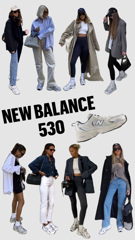 #newbalance530 #newbalances #outfit New Balance 530 Outfit, Winter Sneakers Outfit, Casual Mom Style, New Balance Outfit, Smart Casual Women, Oufits Casual, Diy Clothes And Shoes, Casual Outfit Inspiration, Quirky Fashion