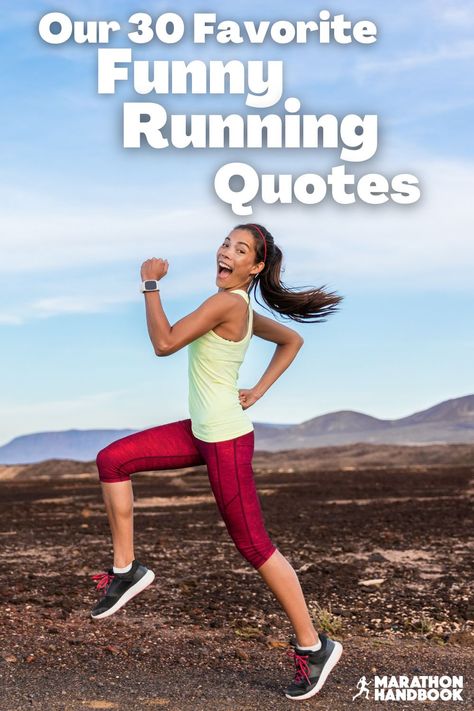 If you’re a runner, you’ve got to take some time to chuckle at these funny running quotes. Embrace the pain or pleasure that comes with the territory of getting strong and fit. Funny Running Pictures, Runners Quotes Funny, Running Puns, Marathon Quotes, Race Quotes, Running Quotes Funny, Runner Humor, Runner Quotes, Running Pictures