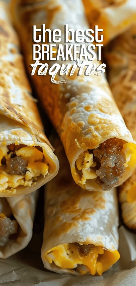 Breakfast Taquitos [35 Minutes] – Chasety Homemade Breakfast Taquitos, Breakfast Flautas Recipe, Homemade Breakfast Tornado, Breakfast Taquitos Recipe, Healthy And Delicious Breakfast, Breakfast Burrito Without Eggs, Breakfast Taquitos Air Fryer, Traditional Mexican Breakfast Recipes, On The Road Breakfast Ideas