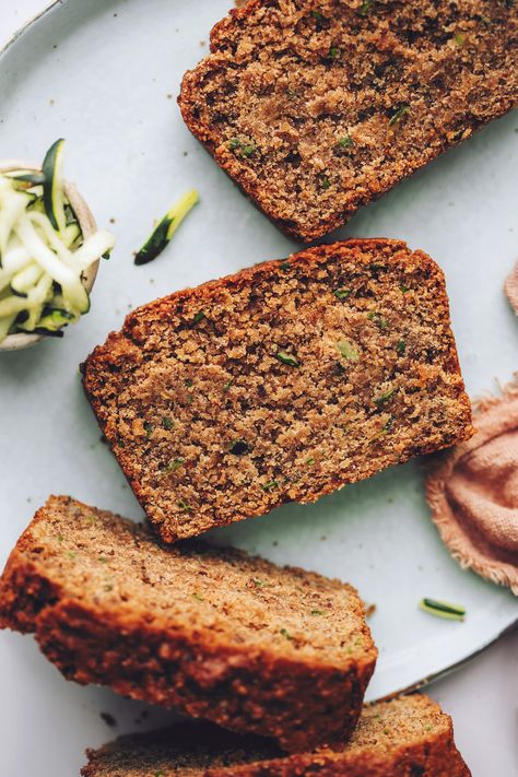 Zuchinis Banana Bread Recipe Gluten Free, Grain Free Zucchini Bread, Healthy Vegan Zucchini Bread, Gluten Free Vegan Zucchini Bread, Vegan Zucchini Bread Recipes, Gf Zucchini Bread, Zucchini Muffins Gluten Free, Zucchini Bread Gluten Free, Cookbook Inspiration