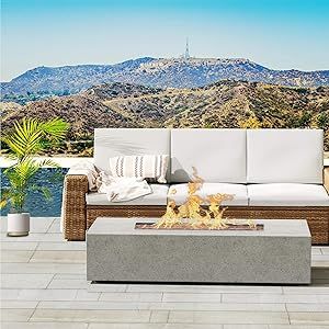 Outdoor fire pit seating