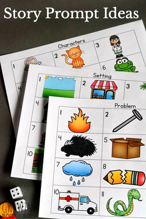 Try these creative story starters for kids. They are great story prompts for kids of all ages to work on storytelling and as writing prompts. Story Starters Prompts, Story Starters For Kids, Story Telling Activities, Visual Writing Prompts, Kindergarten Writing Prompts, Writing Prompts Romance, Writing Prompts Funny, Story Writing Prompts, Kids Story