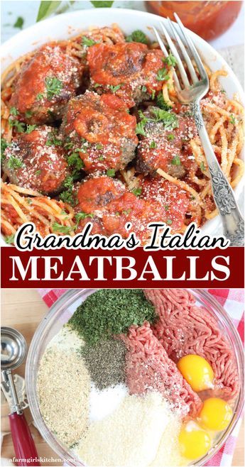 Authentic Italian style meatball recipe, these are tender, juicy and have irresistible flavors. Homemade meatballs, just like grandma used to make, ready in about 30 minutes. Italian Spaghetti And Meatballs, Easy Italian Meatballs, Spaghetti Meatball Recipes, Homemade Meatballs Recipe, Homemade Italian Meatballs, Italian Meatball, Italian Meatballs Recipe, Meatball Recipes Easy, How To Cook Meatballs