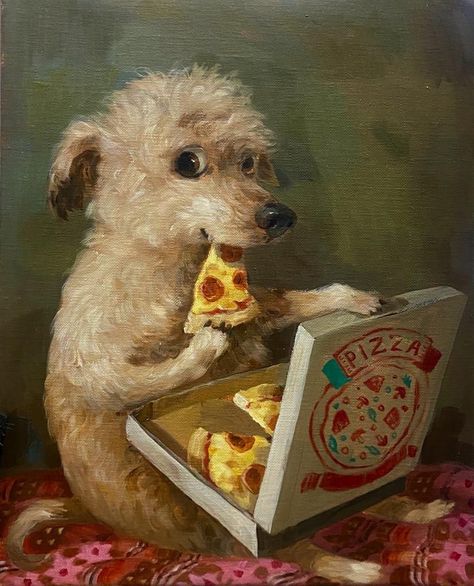 A Dog, Pizza, Instagram, Pizzas