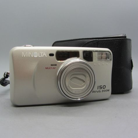 New! Minolta Riva Zoom 150 35mm Film Point and Shoot Camera Silver Tested was just added to eBay. Check it out! #eBay #eBaySeller https://ebay.us/ZnZ0XP Digital Video Camera, Point And Shoot Camera, Video Cameras, Film Cameras, Digital Cameras, 35mm Film, Film Camera, Ebay Seller, Digital Camera