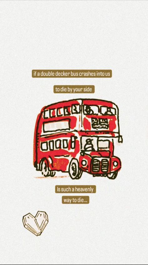 And If A Double Decker Bus, If A Double Decker Bus Crashes Into Us, And If A Double Decker Bus The Smiths, Double Decker Bus Tattoo, Double Decker Bus Drawing, Song Drawings, Library Drawing, Double Deck Bus, Bus Drawing