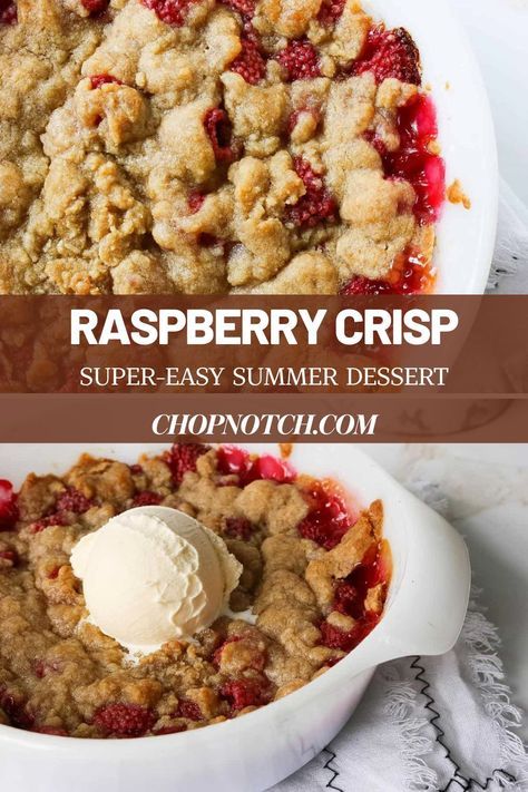 Dessert Recipes Using Fresh Raspberries, Raspberry Crisp Recipe Pioneer Woman, Recipes For Raspberries Desserts, Raspberry Crisp Pioneer Woman, Ww Raspberry Recipes, Raspberry Desserts Fresh Raspberries, Frozen Raspberry Desserts Easy, Ideas For Raspberries, Rasberry Cobbler Easy