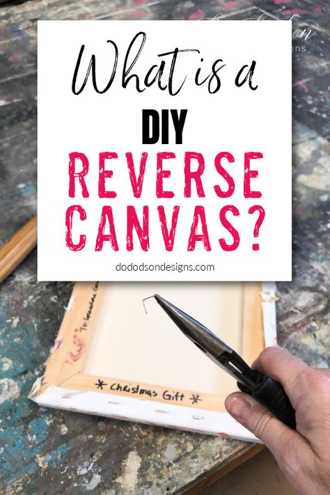 DIY Reverse Canvas Decoupage Pictures On Canvas, Torn Canvas Art Ideas, Craft With Canvas Board Ideas, Canvas Crafts For Adults, Cute Houses Drawings, Crafts With Canvas Boards, Diy Canvas Frame Ideas, Old Canvas Ideas Diy Projects, Display Canvas Art