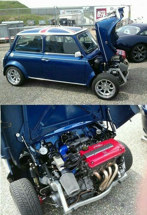 Classic Mini Cooper, Mini Cooper Custom, Honda Vtec, Mini Morris, Mini Cooper Classic, Mini Copper, Mini Coopers, Austin Mini, Smart Car