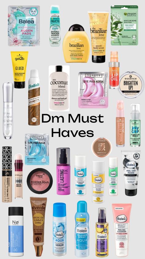 Dm Must Haves, Aesthetic Must Haves, A Wallpaper Letter Love, Got2b Glued, Banana Powder, Club Hairstyles, Make Up Inspo, Beauty Tips For Hair, Makeup Must Haves