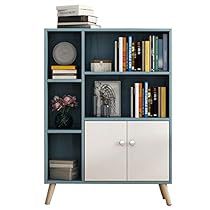 Doors Blue, Storage Sideboard, Door Bookcase, Sideboard Modern, Closet Organization Diy, Wood Storage Cabinets, Furniture Design Wooden, Modern Bookcase, Modern Sideboard