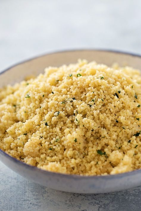 Perfect Cous Cous | lifemadesimplebakes.com Couscous, Bulgur, Couscous Seasoning Recipes, Seasoned Couscous Recipes, How To Season Couscous, Kuskus Recipes, Couscous Seasoning, Seasoned Couscous, Moroccan Cous Cous