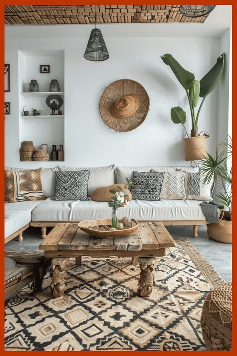 Evoke the feeling of a permanent vacation in your living room with these beach house designs. Sustainable Living Room, Budget Friendly Living Room, Boho Living Room Ideas, Bamboo Room Divider, Home Transformation, Beach House Living Room, Bohemian Furniture, Permanent Vacation, Living Room Furniture Arrangement