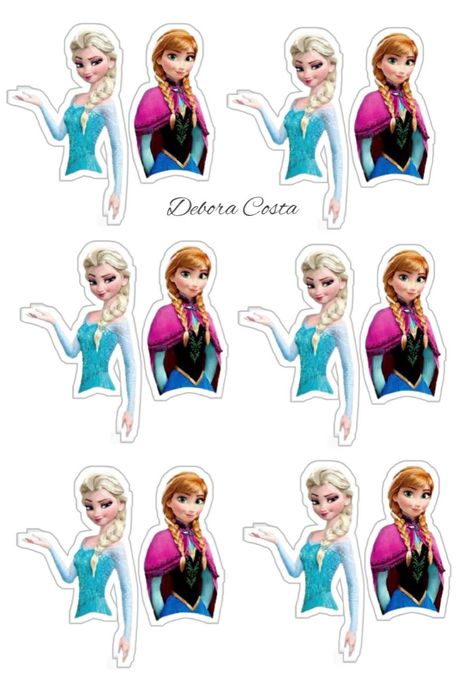 Frozen Cupcakes Toppers, Frozen Cupcakes Toppers Printable, Elsa Cupcake Toppers Printable, Frozen Elsa Cake Topper, Tags Frozen, Frozen 3rd Birthday, Frozen Cupcake Toppers, Elsa Cake Toppers, Frozen Birthday Party Decorations