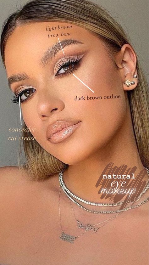 Natural eye makeup look tutorial instagram story idea Makeup Story Ideas Instagram, Makeup Posts Instagram, Insta Story Ideas For Makeup Artist, Makeup Ig Story Ideas, Makeup Polls For Instagram Story, Instagram Feed Ideas Makeup, Instagram Tutorial, Instagram Makeup, Nude Eyeshadow