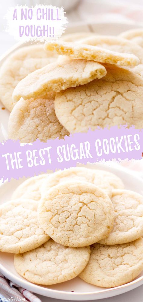 Soft And Chewy Sugar Cookies, Chewy Sugar Cookie, The Best Sugar Cookies, Chewy Sugar Cookie Recipe, Sugar Cookie Recipe Easy, Chewy Sugar Cookies, Cookies Easy, Sugar Cookie Recipe, Best Sugar Cookies