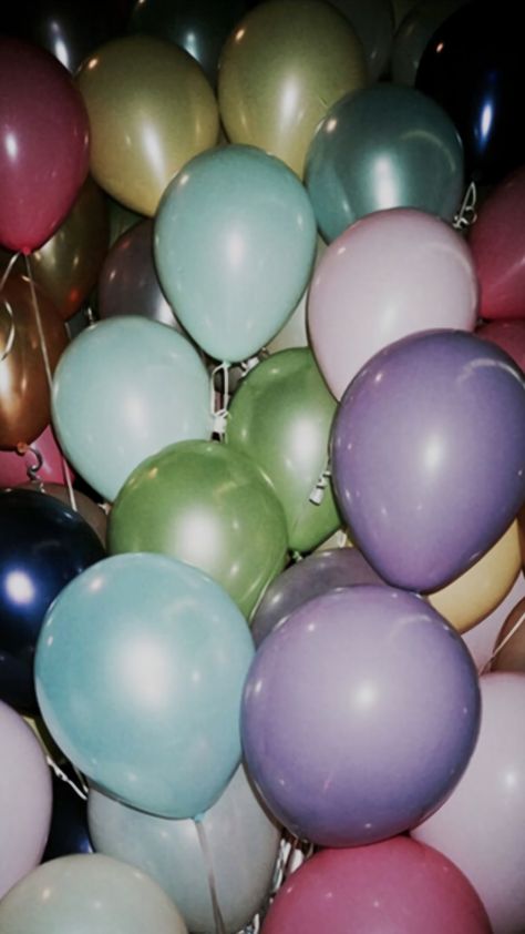 Balloons 🎈 Aesthetic Birthday Balloons, Bday Party, Party Time, Just In Case, Different Colors, Mood Board, Balloons, Happy Birthday, Birthday Party