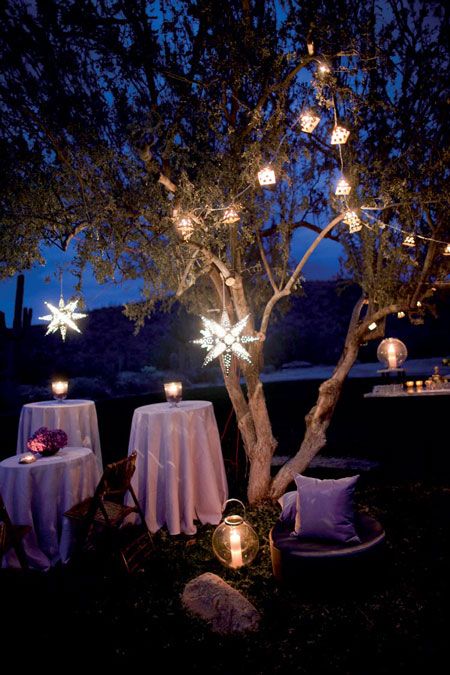 Starry wedding nights at The Ritz-Carlton, Dove Mountain. Night Wedding Theme, Star Wedding Decorations, Starry Night Wedding Theme, Starry Night Prom, Night Sky Wedding, Constellation Wedding, Celestial Wedding Theme, Starry Wedding, Galaxy Wedding