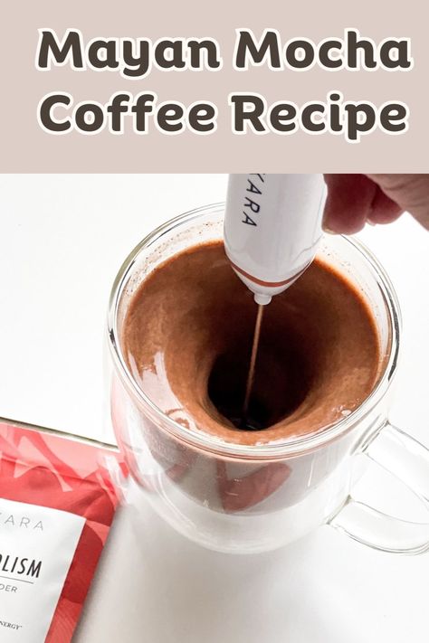 Mayan Mocha Coffee Recipe, Mexican Mocha Coffee Recipe, Mexican Mocha Recipe, Spicy Coffee, Mocha Coffee Recipe, Healthy Coffee Drinks, Mocha Recipes, Mexican Mocha, Mocha Recipe