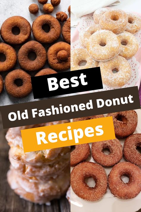 TOP 15 OLD-FASHIONED DONUT RECIPES FOR NOSTALGIA Devils Food Donut Recipe, Deep Fried Doughnuts Recipes, No Yeast Doughnut Recipe, Drop Donuts Old Fashioned, Homemade Donut Recipes, Old Fashioned Cake Donuts Recipe, Old Fashion Donuts Recipe, Drop Donuts Recipes, Baked Yeast Donut Recipes