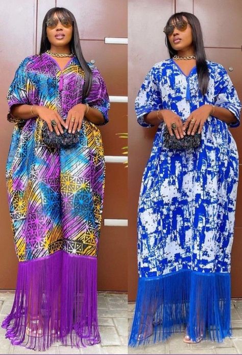 Amazing ways to rock beautiful fringes and tulle in style. - Stylish Naija Latest Bubu Gown Style 2023, Chiffon Styles For Ladies In Nigeria, Latest Kaftan Designs For Women 2023, Ankara Bubu Styles For Women 2023, Kampala Styles For Women, Latest Boubou Styles For Women, Soie Wax Model, Chiffon Bubu, Adire Boubou Styles For Women