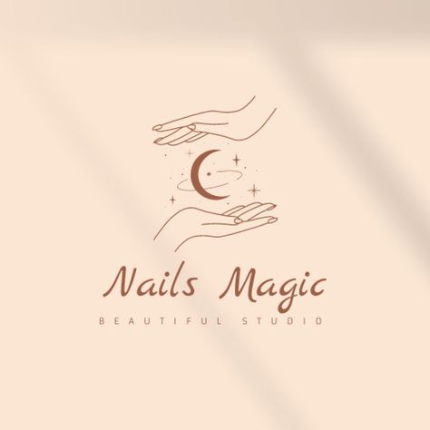 Logo For Nail Salon, Nail Tech Logo Ideas, Nail Name Logo, Nails Logo Ideas, Nails Business Logo, Nail Salon Logo Design Ideas, Nail Logo Ideas, Nail Business Logo, Logo Design Nails