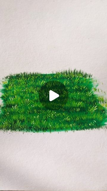 Artist who loves to do Acrylic paintings on Instagram: "READ CAPTION FOR MORE ⚠️✨️  Painting grass is an interesting thing in landscape painting. I always love to paint grass because I know some basic tricks that always help me to paint it in an easy way.  Always apply a midtone for base.  And then take your fan brush  This time, I use small downward strokes in darker tone Then, I use the midtone and gently spread the strokes  In the final step, I use highlights for individual blades of grass  Follow me for more painting tips  Grass, grass painting,  painting tutorial, acrylic painting,  landscape painting   #grasspaintings #acrylicpaintingartist #paintingtutorial #paintingvideo   Does this art tutorial be helpful to you ?" How To Paint Grass Easy, Easy Acrylic Landscape Painting Ideas, Grass Landscape Painting, Paint Grass Acrylic, How To Paint Grass Acrylic Step By Step, How To Paint Grass Acrylic, How To Paint Grass On Canvas, Painting Grass With Acrylics, Landscape Rangoli