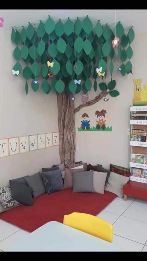 Preschool Rooms, Book Corners, Creative Classroom, Classroom Setup, Classroom Design, Classroom Setting, Classroom Displays, Reading Corner, Future Classroom