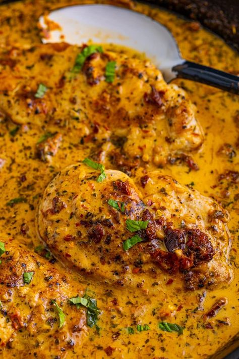 Our Marry Me Chicken Recipe is bursting with flavor. With simple ingredients and only 30 minutes, this dish will have your sweetie saying, I do! Best Chicken Dishes, Marry Me Chicken Recipe, Marry Me Chicken, Whole Roasted Chicken, Best Chicken Recipes, Chicken Dishes Recipes, Easy Dishes, First Bite, Poultry Recipes