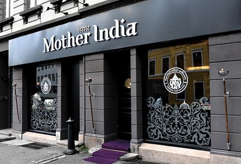 Mother India   Norway’s oldest authentic Indian restaurantindia Vintage Industrial Interior Design, Tea Advertisement, Thai Orchid, Interior Design Luxury Modern, Luxury Restaurant Interior, Restaurant Door, Restaurant Indian, Restaurant Exterior Design, Retail Management