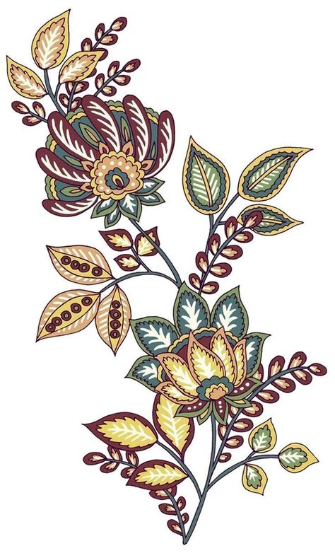 Textile Digital motif in diffrent color Beautiful Live Wallpaper, Hd Flowers, Mughal Art Paintings, Beautiful Flower Drawings, Digital Flower, Deco Fashion, Botanical Flower Art, Flower Drawings, Fabric Print Design