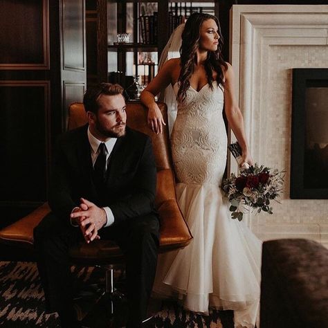 Emma & Grace Bridal Studio (@emmaandgracebridal.denver) • Instagram photos and videos Warm Toned Wedding, Jerry Ryan, Indoor Engagement Photos, Formal Engagement Photos, Wedding Photography List, Honeymoon Photography, Engagement Shoot Outfit, Elegant Winter Wedding, Vintage Wedding Photography