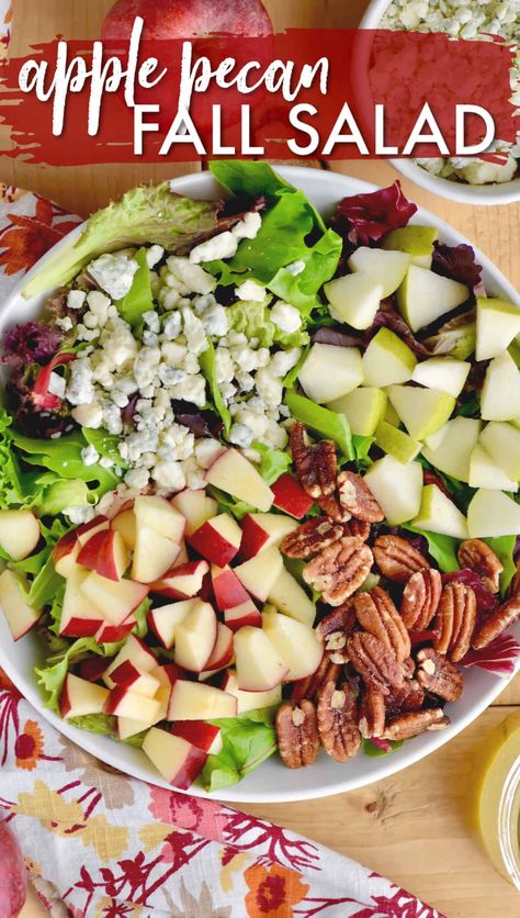 Salad Apple, Fall Salad, Hearty Lunch, Fresh Salad Recipes, Diner Recept, Salad Pasta, Easy Salad, Autumn Salad, Best Salad Recipes