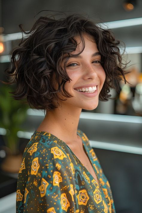 Short Dark Curly Hair, Curly Cut Short, C4 Hair, Short Curly Hair Women, Pixie Haircut Curly Hair, Curly Bob Hair, Wendy Hair, Short Curly Hairstyles For Women, Short Wavy Haircuts