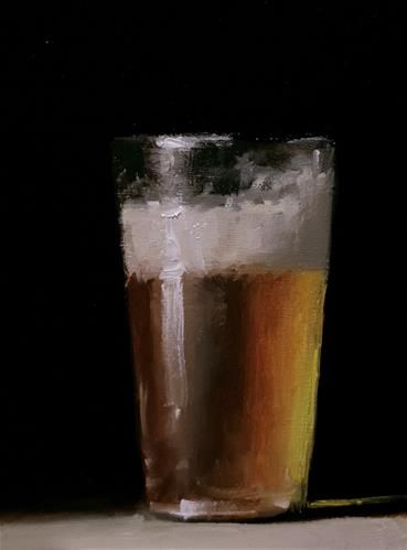 Neil Carroll, Beer Painting, Paint And Drink, Drink Art, Wine Painting, Start Painting, Daily Painters, Food Painting, Figurative Artwork