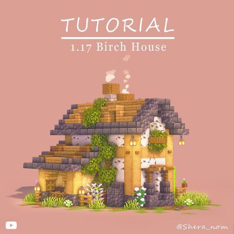 Minecraft Starter House, Case Minecraft, Starter House, House Tutorial, Minecraft Houses Blueprints, Minecraft Blocks, Bangunan Minecraft, Minecraft Farm, Minecraft Cottage