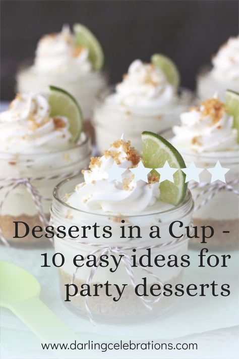 Shot Food Ideas, Food In Small Cups, 2 Oz Dessert Cups, Individual Truffles Cups, Desserts In A Cup For Party Easy Recipes, Trifle In A Cup Mini Desserts, Dessert For A Group Easy, Mini Cup Deserts, Small Dessert Cup Ideas