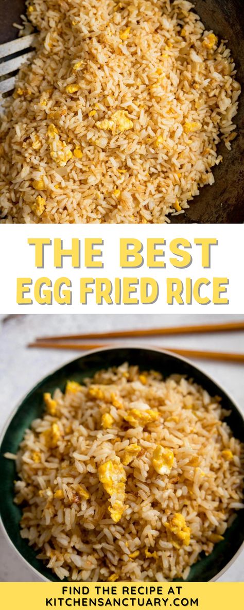 Best Rice To Use For Fried Rice, Easy Yummy Rice Recipes, Instant Fried Rice, Egg White Fried Rice, Fried Rice With No Vegetables, No Veggie Fried Rice, Copycat Kobe Fried Rice, Hibachi Egg Fried Rice, Teriyaki Fried Rice With Egg