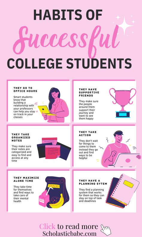 Student Habits Tips, Organisation, College Life Routine, Study Plan For College Students, To Do List For College Students, Good Study Habits For College, Best Study Tips For College, College Students Tips, College Study Organization