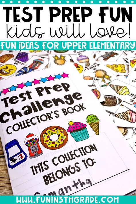 Using these fun ad engaging ideas for test prep will help your students be less stressed about that big test. It's a great way to review and make sure they're prepared without overwhelming them. via @funin5thgrade Testing Incentives For Elementary Students, Map Testing, Test Prep Fun, State Testing Prep, Testing Treats, Staar Test Prep, Test Prep Activities, Classroom Incentives, Testing Motivation