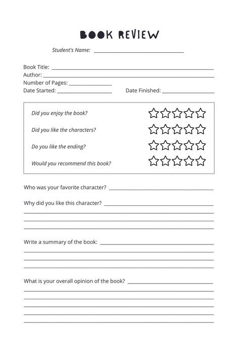 Book Rate Template, Booktok Journal, 2025 Journal, 5th Grade Books, Ipad Things, Reading Journal Printable, Books Journal, 5th Grade Worksheets, Tracking Reading