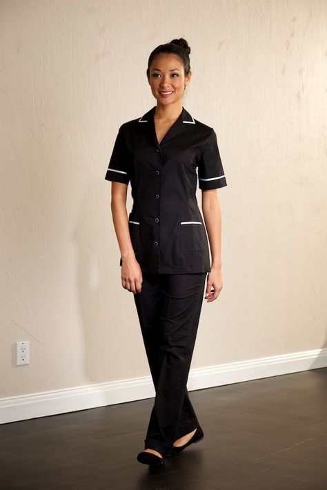 House Keeping Uniform, Psychologist Outfit, Cleaning Uniform, Housekeeping Uniform, Salon Uniform, Best Uniforms, House Maid, Spa Uniform, Professional Uniforms