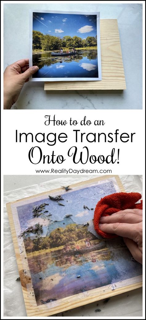 Transfering Picture To Wood, Diy Pictures On Wood, Transfer Recipe To Wood, How To Mod Podge Pictures On Wood, How To Print On Wood, How To Transfer Photos To Wood, Photo Transfer To Wood Mod Podge, Transfer A Picture To Wood, Crafts With Photos