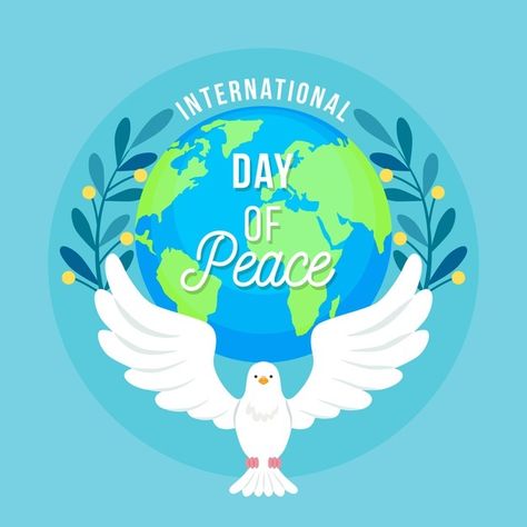 Peace Drawing, Dove Drawing, World Peace Day, Peace Day, Day Of Peace, Earth Drawings, Peace Poster, International Day Of Peace, Independence Day India