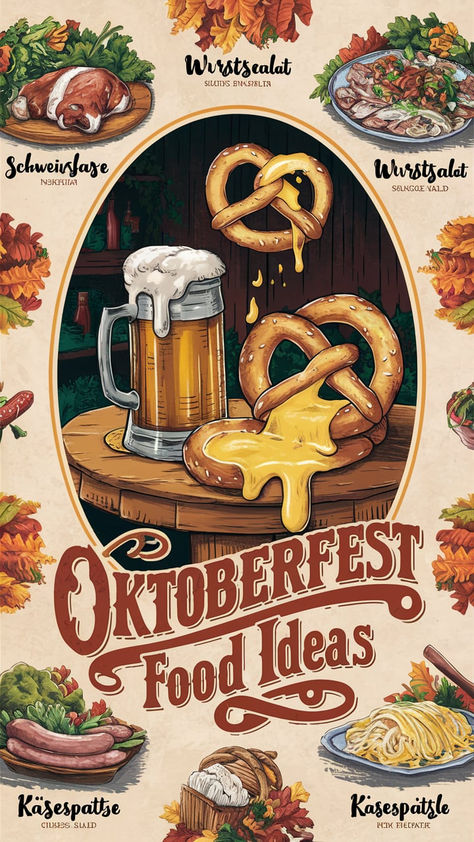 A Guide to Celebrating with Delicious Dishes  Oktoberfest is the perfect time to indulge in hearty, flavorful foods that celebrate the rich culinary traditions of Germany.  Whether you’re hosting a party, preparing a cozy meal at home, or looking for easy, keto-friendly options, there’s something for everyone.  Here’s your guide to making the most of Oktoberfest with delicious food ideas, including crockpot recipes, sides, easy cooking, keto options, and authentic German dishes. Oktoberfest Home Party, Oktoberfest Birthday, October Fest Party Ideas, Octoberfest Party Ideas, Octoberfest Party, Beer Battered Fish Tacos, Octoberfest Food, Munich Oktoberfest, Traditional German Food