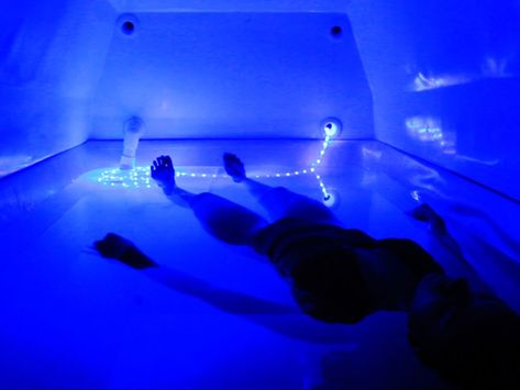 Sensory Deprivation Tank, Float Room, Flotation Therapy, Isolation Tank, Diy Home Spa, Futuristic Decor, Float Tank, Float Spa, Deprivation Tank