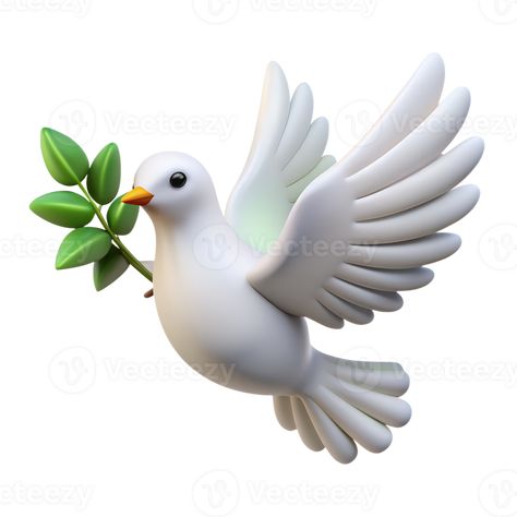 White peace dove 3d icon isolated on the transparent background Dove Images, Istanbul Turkey Photography, Harmony Day, Peace Dove, Tree Saw, 3d Icons, White Doves, Cityscape Photos, Logo Banners